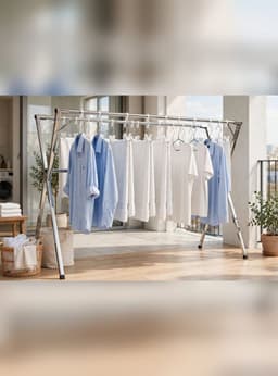Tendedero De Ropa Extensible y Plegable Modelo X