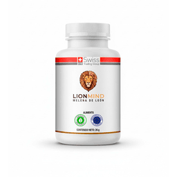 LionMind Melena de Leon Activa tu Cerebro mas Foco y Memoria 2 meses Blanco