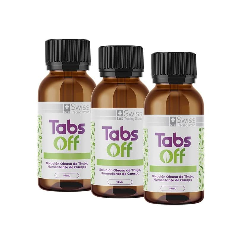 Tabs Off Solucion para Carnosidades 15 ml 3 Und. Blanco