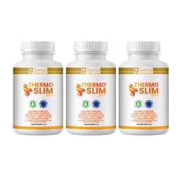 Thermo Slim Quema Grasa Sin Dieta Ni Ejercicio 180 Caps Blanco