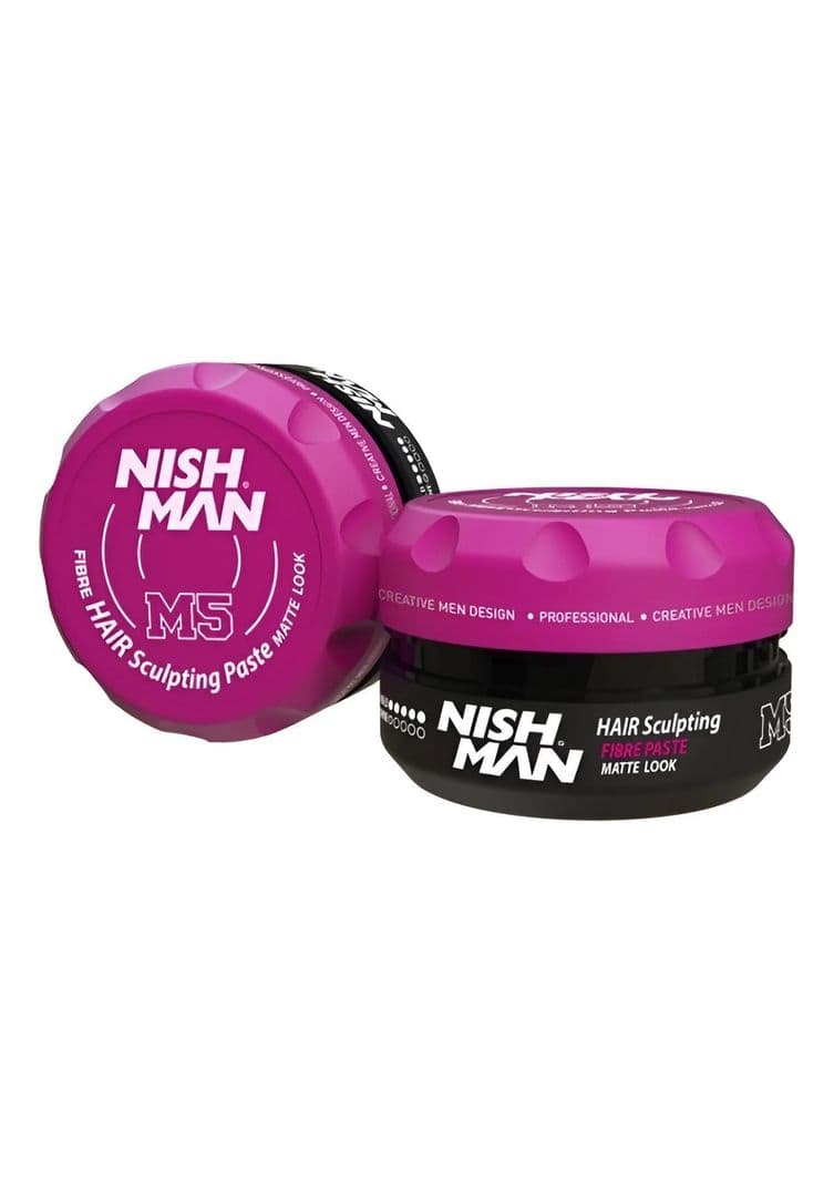 Cera Nishman Voluminizador Fibra M5 100ml Fijacion Alta