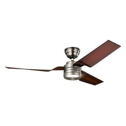 VENTILADOR TECHO HUNTER FLIGHT NIQUEL Cafe