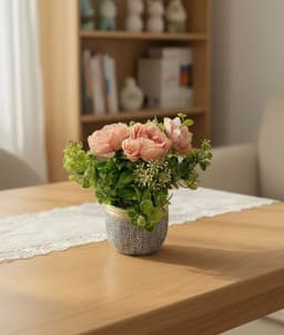 Planta Artificial Decorativa Belleza Floral Adorno Jhn