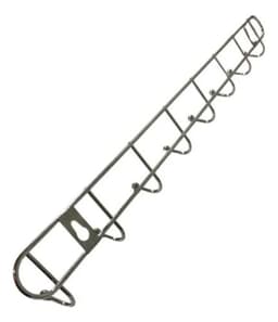 SET 10 PERCHEROS METALICO ORGANIZADOR PARED COLGADOR LAU