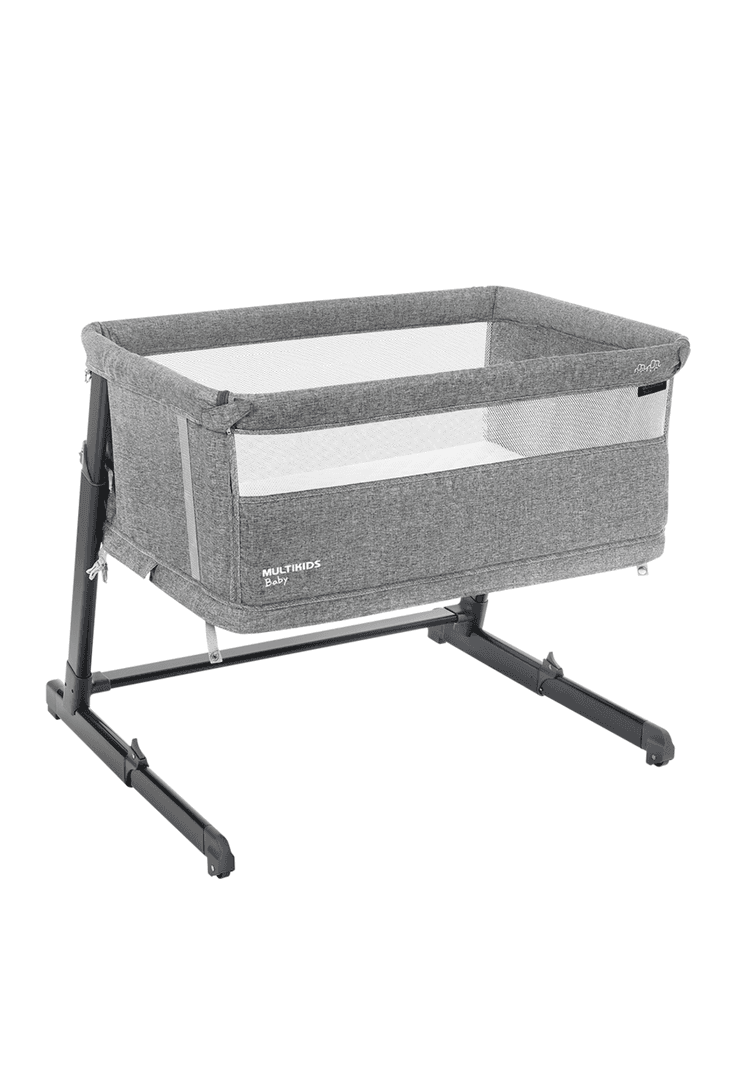 Cuna 3 En 1 Multikids Baby Nest Gris BB710SA