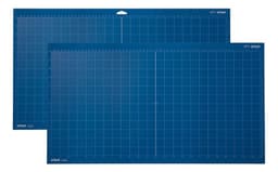 Tapete Corte Adhesivo Ligero 24x12 in 2pz Cricut Azul Oscuro