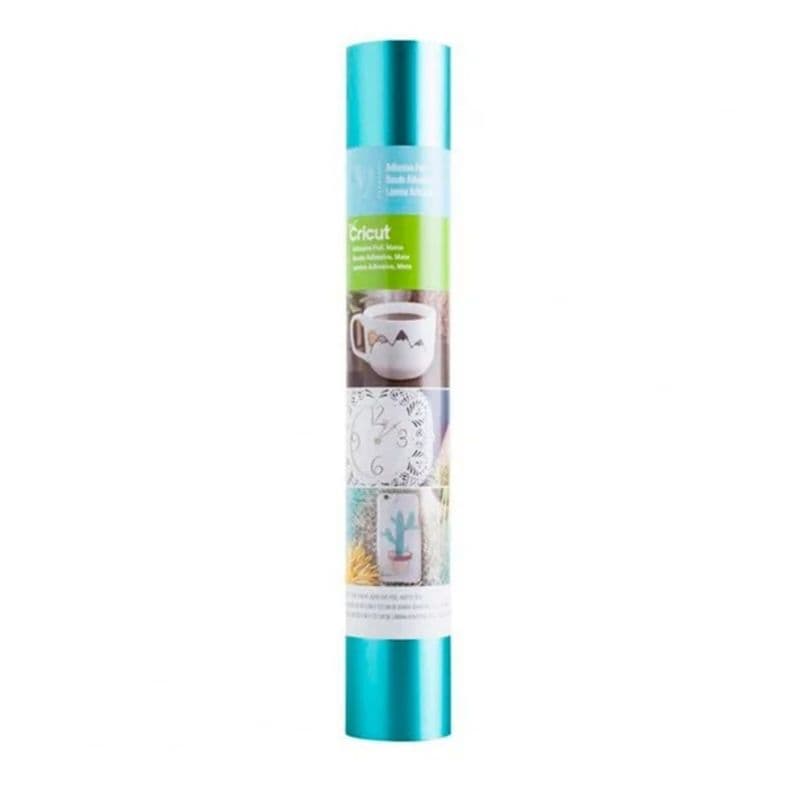 Foil Adhesivo Mate 30 x 122 cm Petroleo Cricut Azul