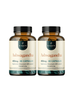 Pack x2 Ashwagandha 120 capsulas Karun Life