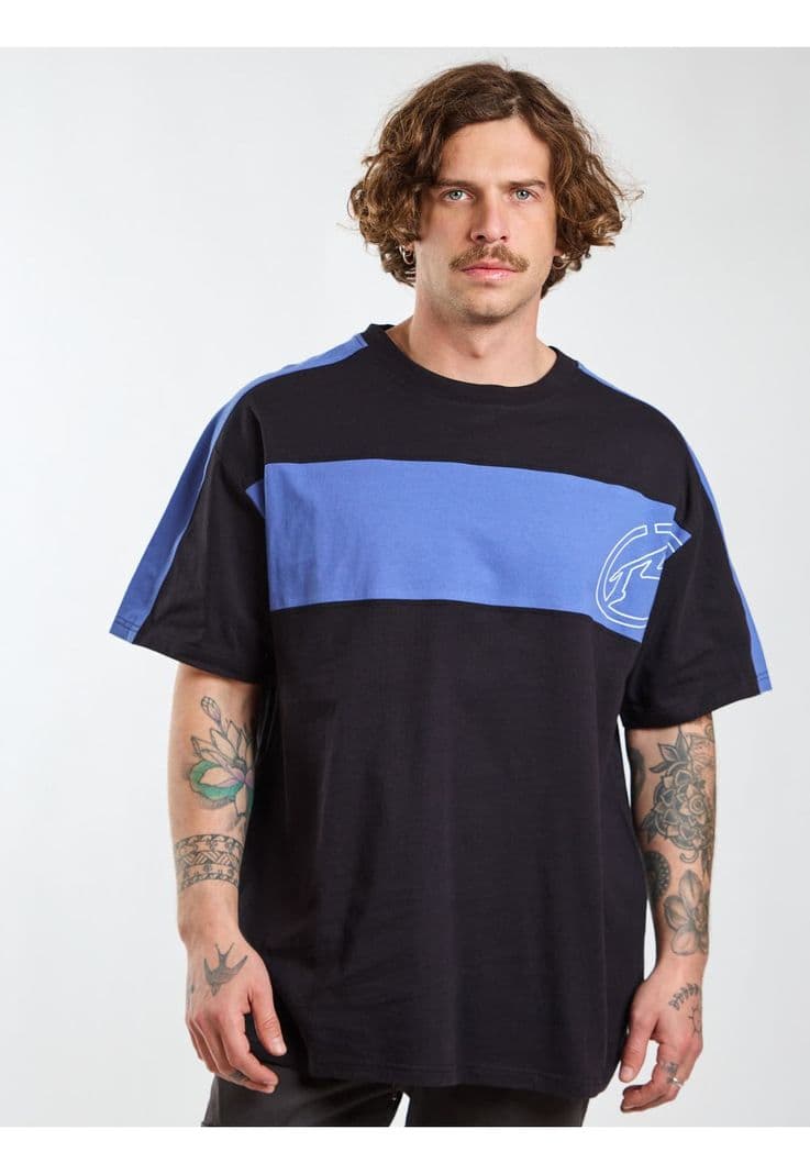 Polera Oversize Opper Negro Hombre Rusty S