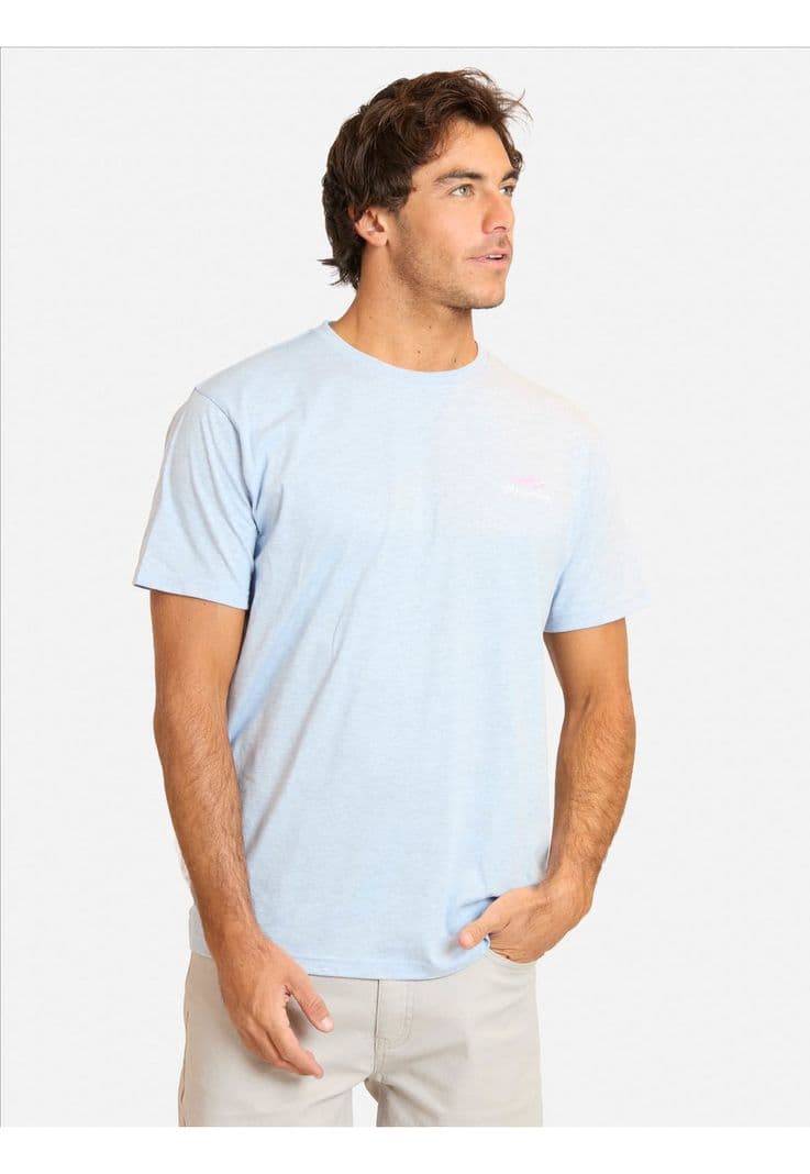 Polera MC Tivashi Celeste Hombre Maui And Sons S