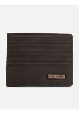 Billetera Lines Negro Hombre Maui And Sons