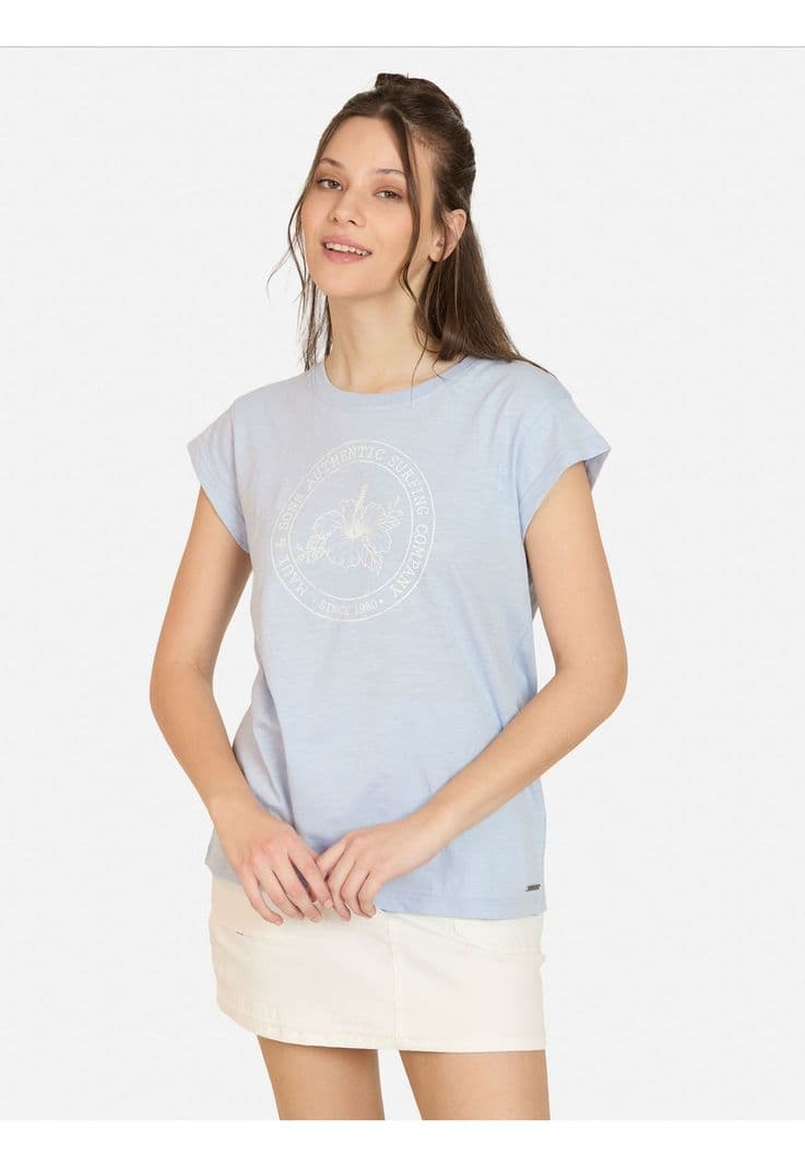 Polera MC Veyla Morado Mujer Maui And Sons XL