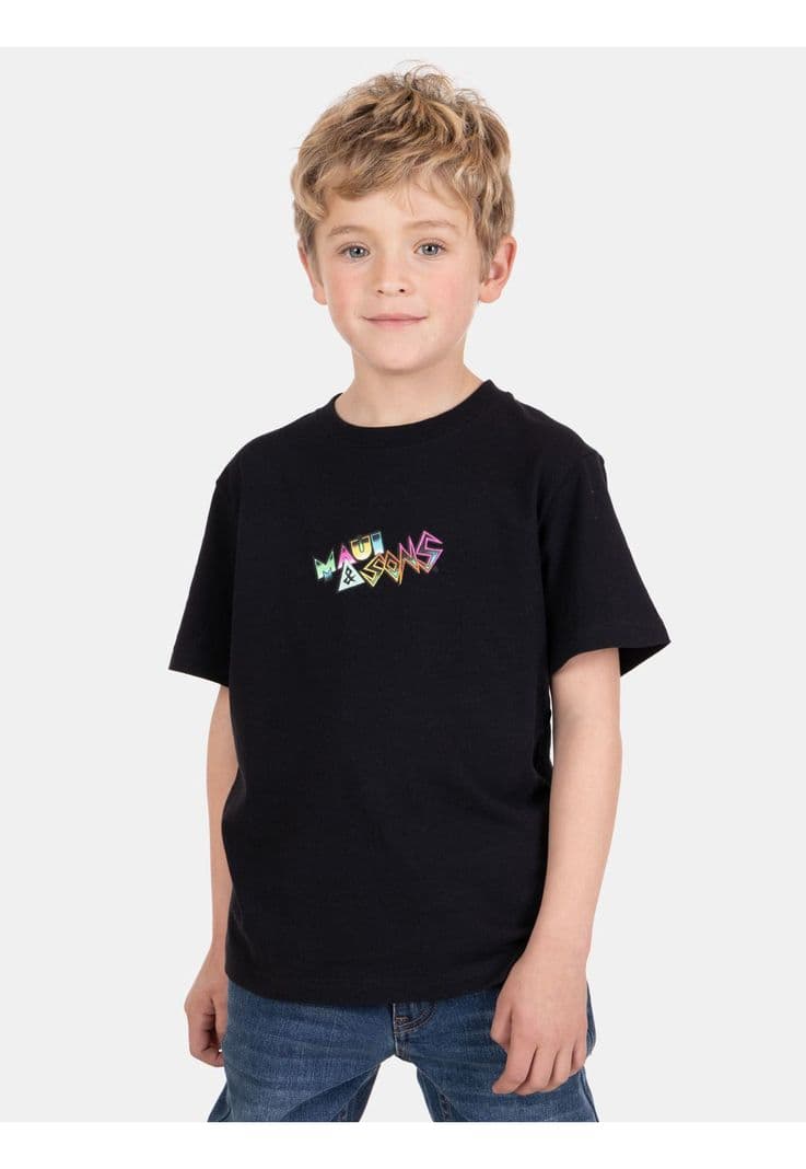 Polera MC SunBreak Negro Infantil Maui And Sons 6