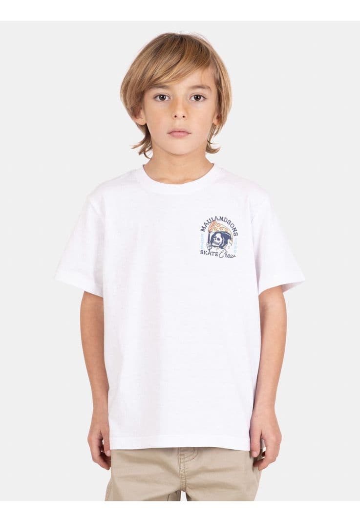 Polera MC TideFlex Blanco Infantil Maui And Sons 6