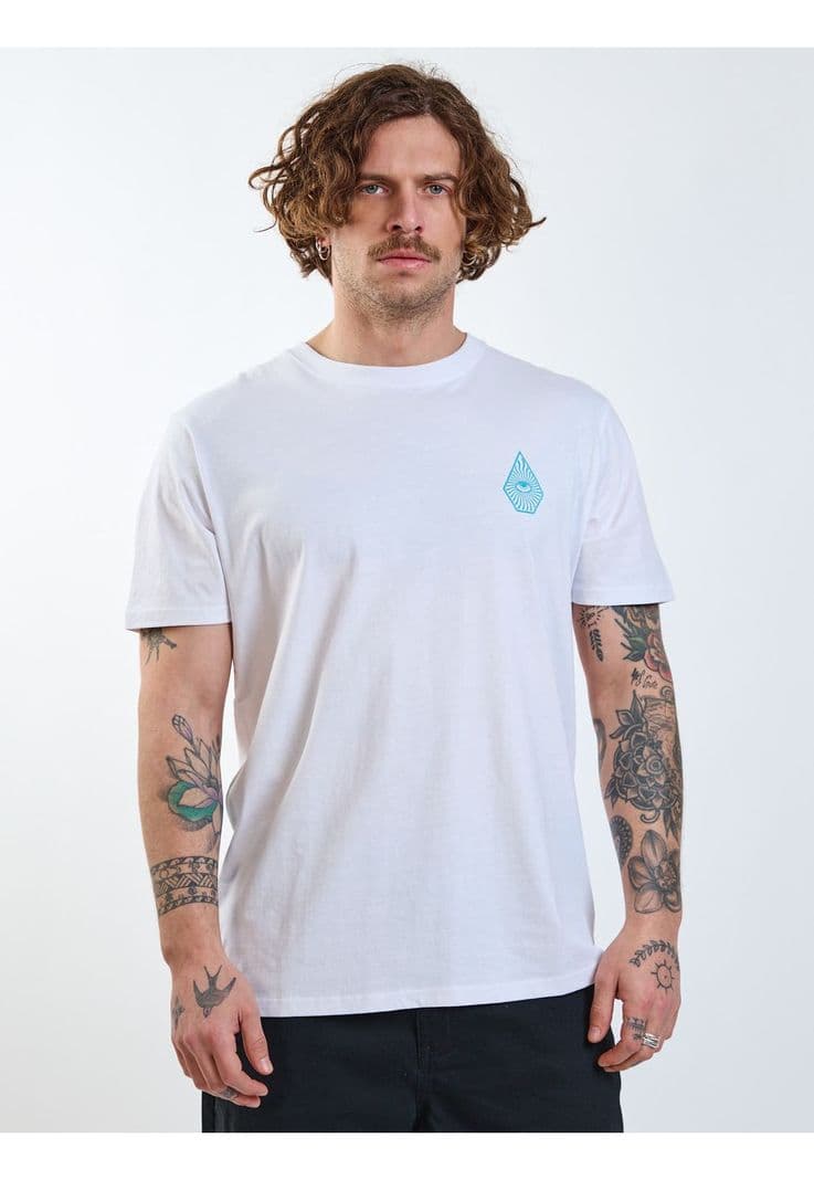 Polera MC V-Ent Blanco Hombre Volcom XL