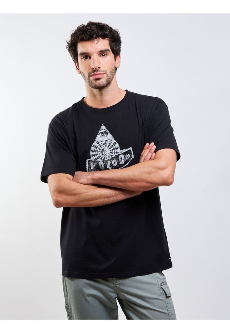 Polera MC Povj Revelation Negro Hombre Volcom S