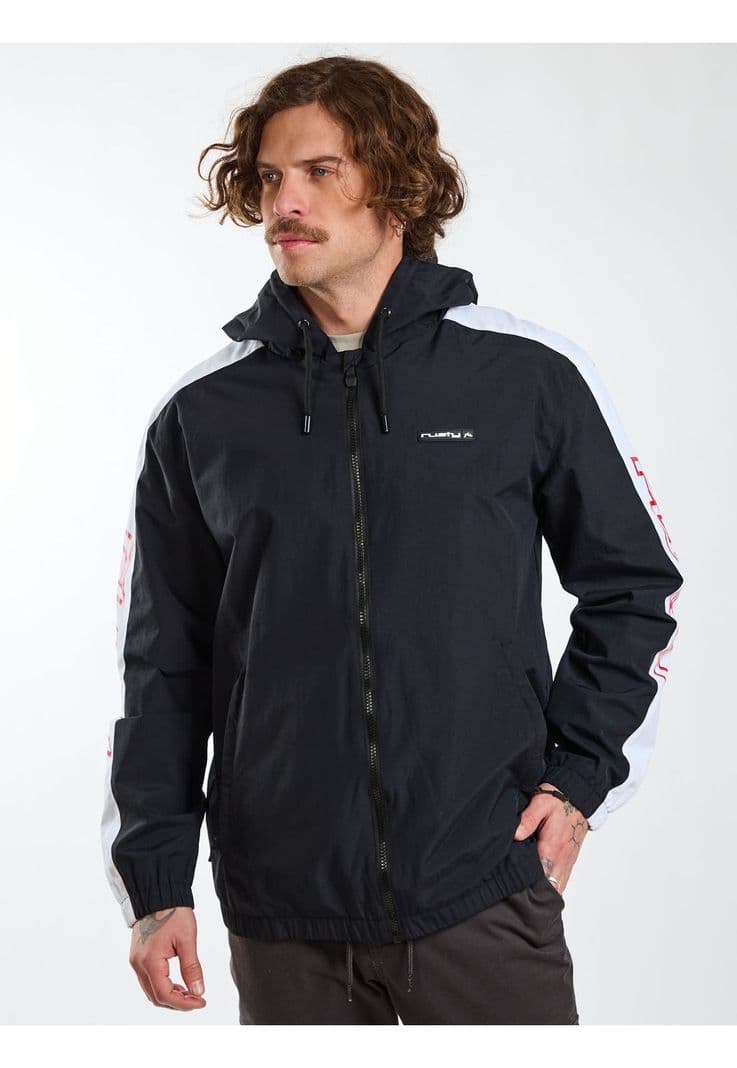 Cortaviento Yamba Negro Hombre Rusty L