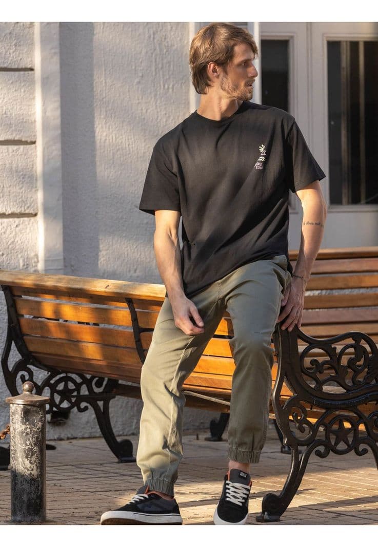 Pantalon Jogger Zenyo Verde Hombre Maui And Sons M