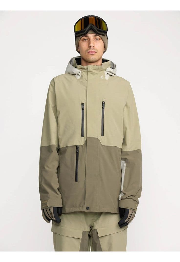 Parka Snow Rnge 30K Moss Verde Hombre Volcom M
