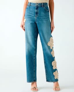Jeans Gaia High Rise Azul 28