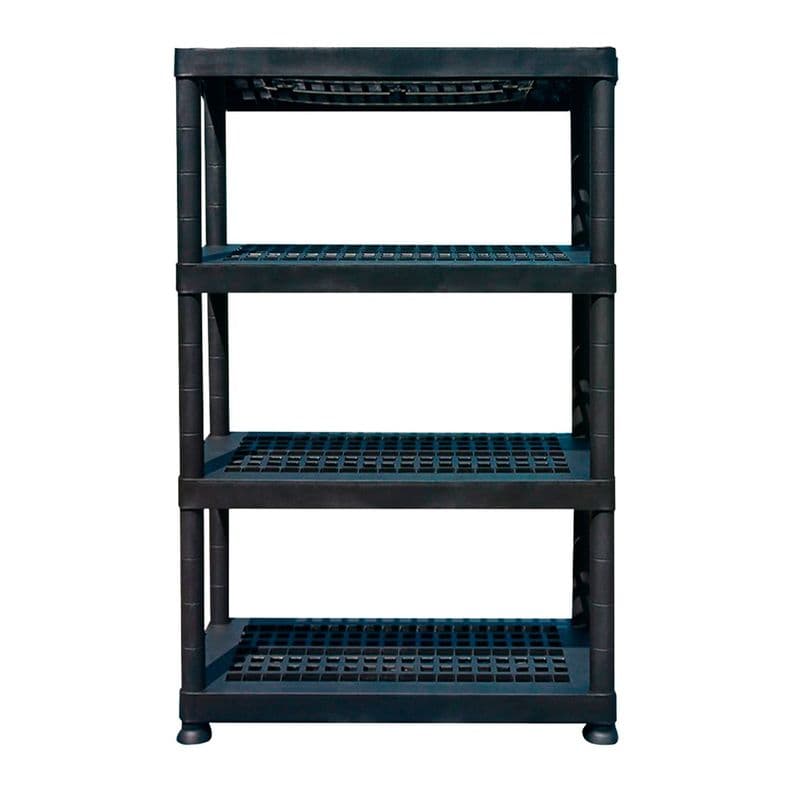 Estante plastico X-TREME 4 repisas 84x40x140cm Negro