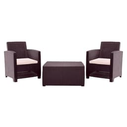 Juego Terraza Alamo Duo Chocolate Cafe