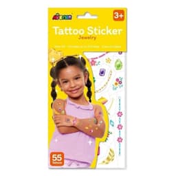 Set de Tatuajes Temporales - Joyas Amarillo 23