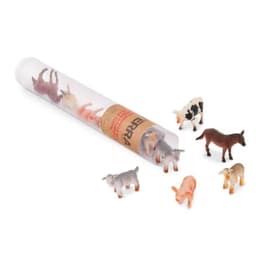 Set Animales De La Granja - 10 piezas Rojo 35