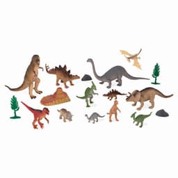 Balde Mundo Prehistorico Animales y Accesorios - 60 piezas Verde 40