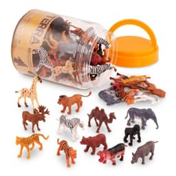 Set Animales Salvajes - 60 piezas Naranjo 17