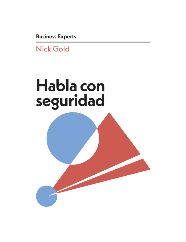 Habla con Seguridad. Serie Business Expe