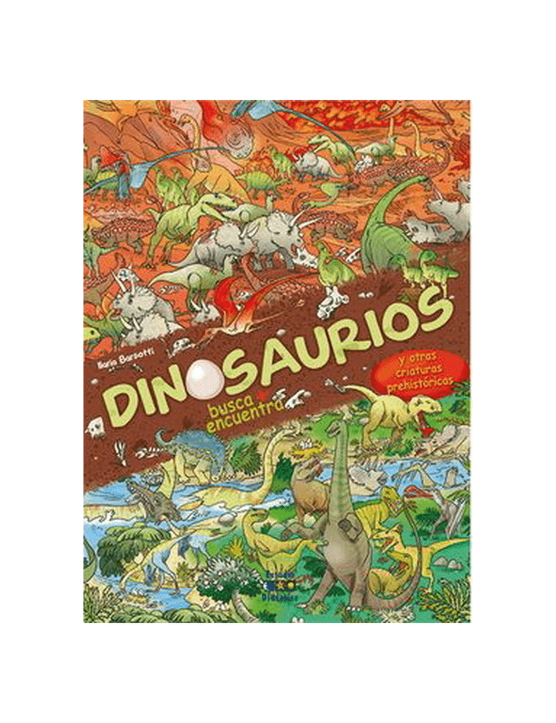 DINOSAURIOS. BUSCA, ENCUENTRA Y COLOREA