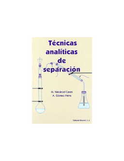 Tecnicas Analiticas de Separacion