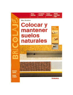COLOCAR Y MANTENER SUELOS NATURALES