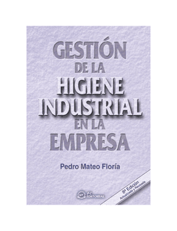 GESTION DE LA HIGIENE INDUSTRIAL EN LA E