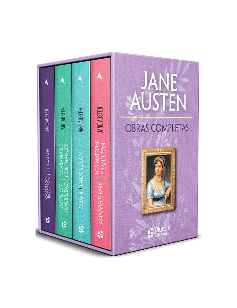 PACK JANE AUSTEN OBRAS COMPLETAS (4 TOMO