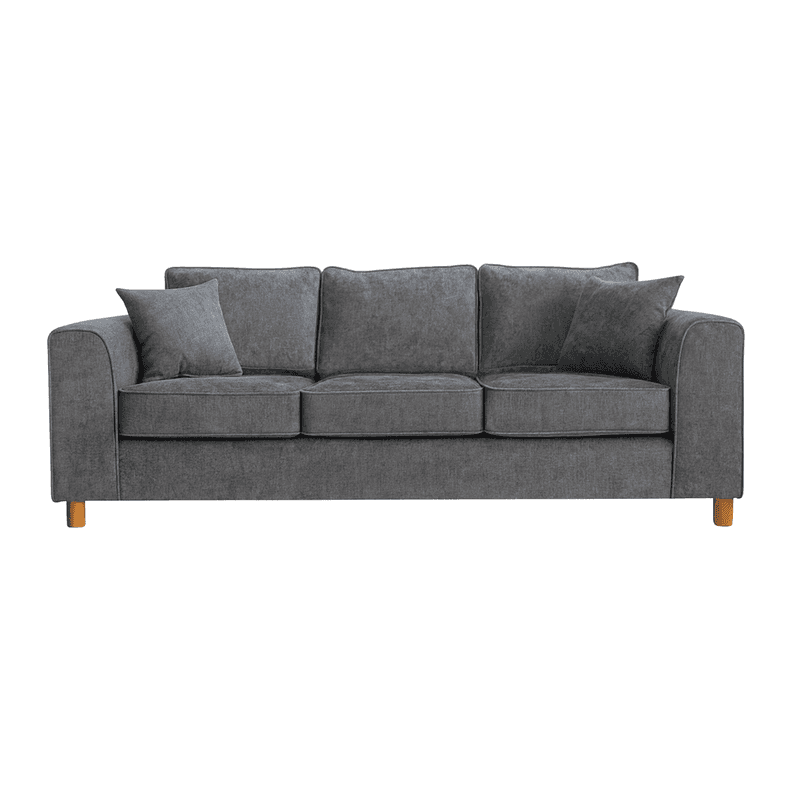 Sofa 3 Cuerpos Maya Gris 220x7