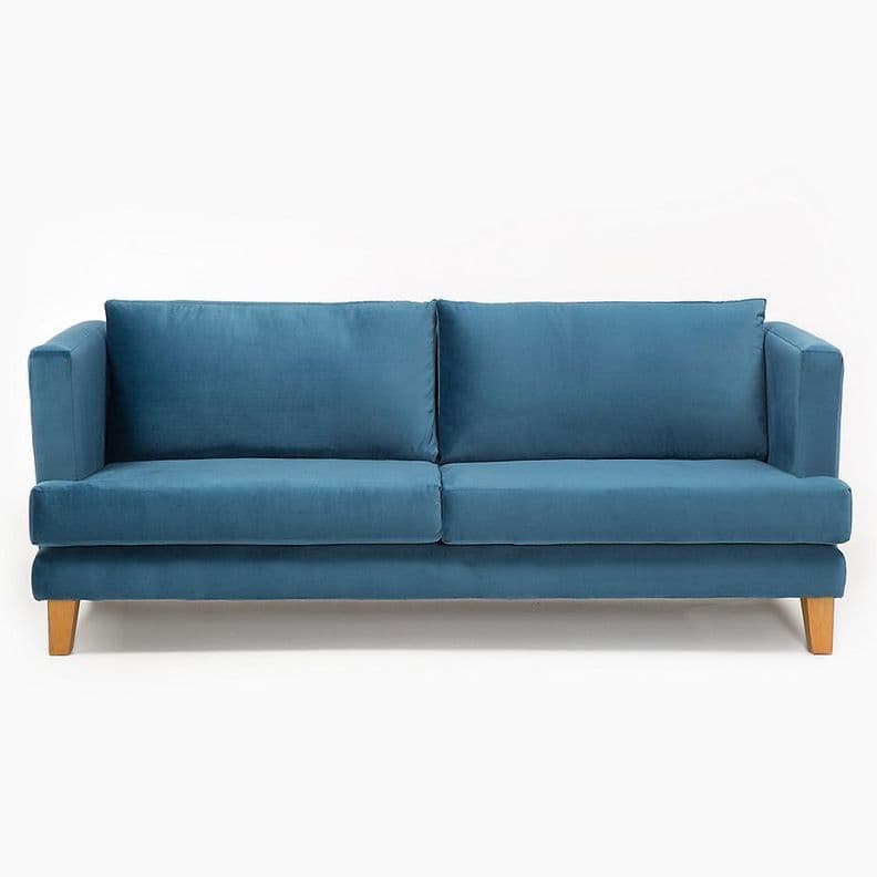 Sofa 3 Cuerpos Larisa Azul 0
