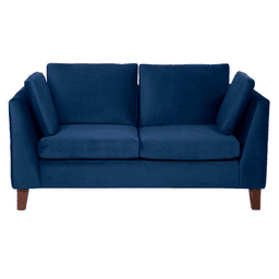 Sofa 2 Cuerpos Estocolmo Azul Azul Oscuro
