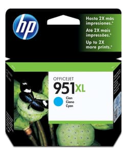 Cartucho de tinta HP 951XL Cian Original Celeste