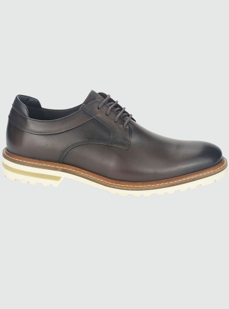 Zapato Ferracini Hombre 3404 Cincy Cafe Oscuro Casual 37