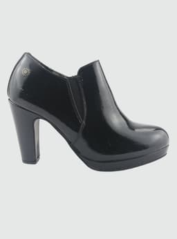 Botin Chalada Mujer Plataform12 Negro Moda 39