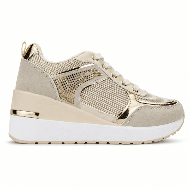 Zapatilla Dorado Mujer Urbano Chalada Bolki 40