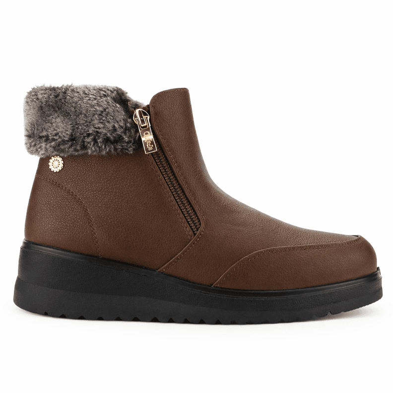 Botin Tostado Mujer Casual Chalada Rayo Cafe 37
