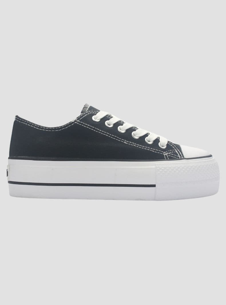 Zapatilla Mujer Chalada Cruni-1 Negro Urbano 37