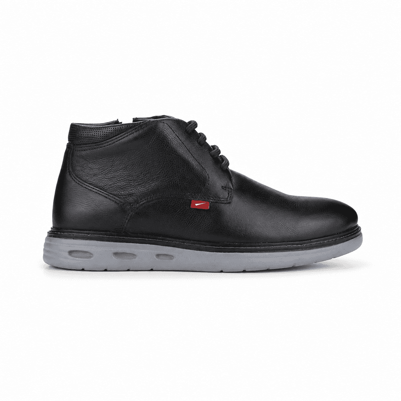 Botin Ferracini Hombre 4567 Full Negro Casual 40