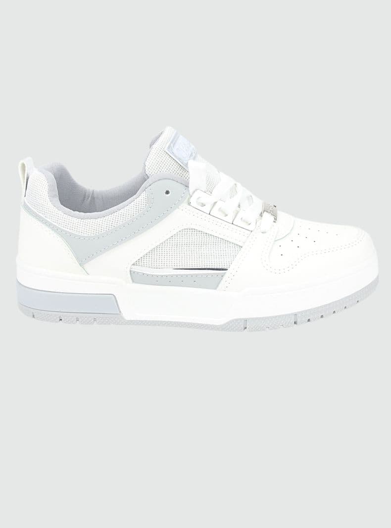 Zapatilla Chalada Mujer Joker-2 Plateado Urbano Plata 36