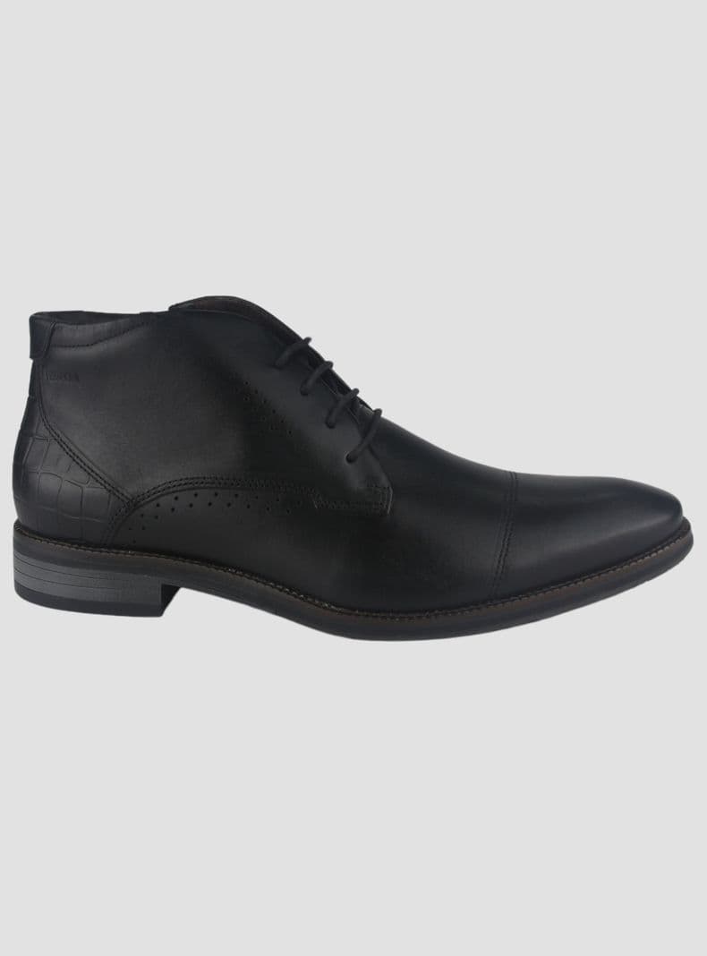 Botin Ferracini Hombre 3942 Bentley Negro Casual 37