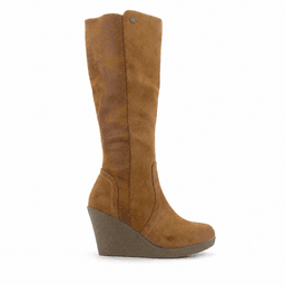 Bota Chalada Mujer Wedge-40 Camel Casual 37