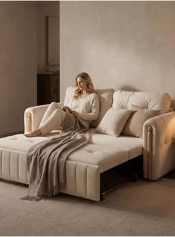 Sofa Cama 2 Cuerpo Con Alcenamiento Cama De 120cm Ancho